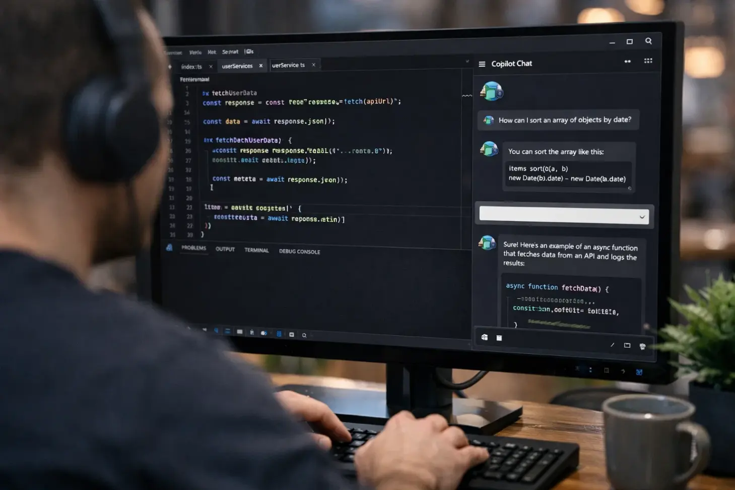 GitHub Copilot Chat: как использовать AI-чат внутри IDE GitHub Copilot Chat: как использовать AI-чат внутри IDE