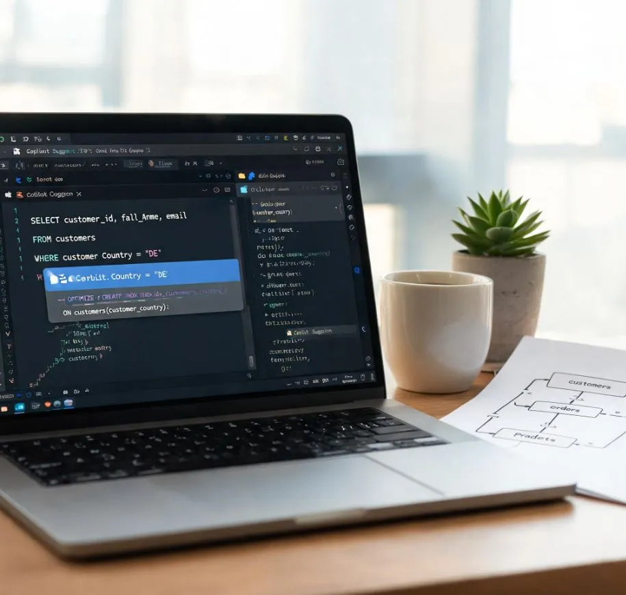 GitHub Copilot для SQL: запросы, оптимизация и работа с базами данных